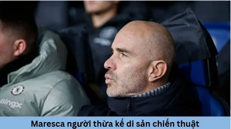 Maresca người thừa kế di sản chiến thuật của Pep Guardiola